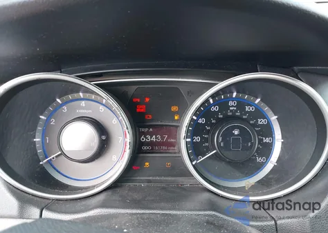 2012 Hyundai Sonata Gls z USA, uszkodzony, nr VIN 5NPEB4AC9CH389874